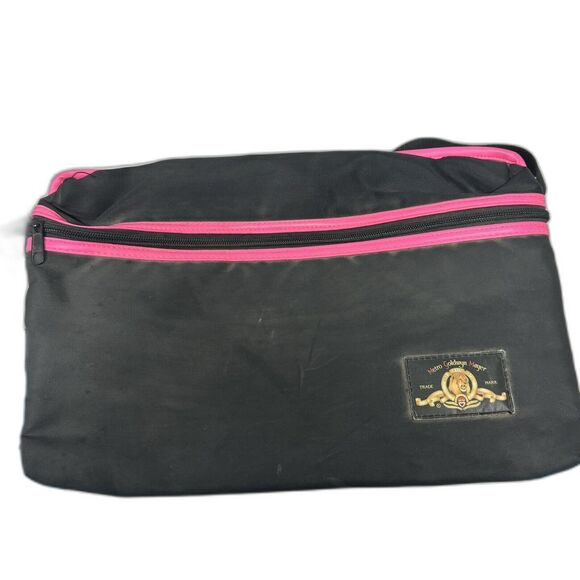 MGM Cassette Tape Case Holder Storage 30 Tapes Hot Pink Black - Picture 1 of 5